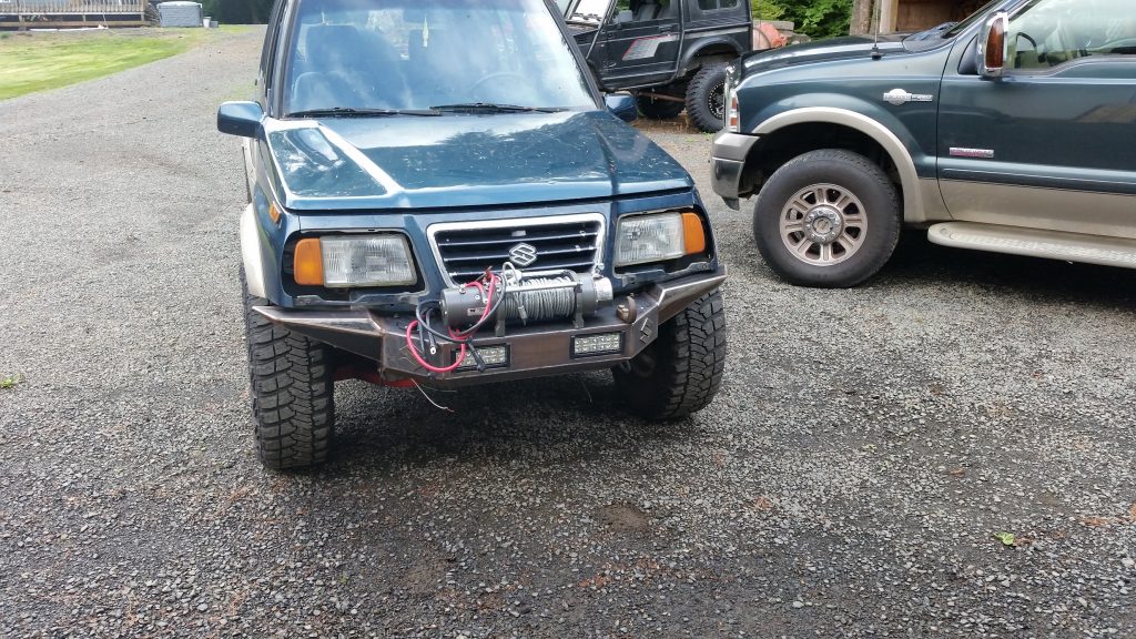 Custom Front Bumper for a Sidekick Sport ZUKIWORLD Online